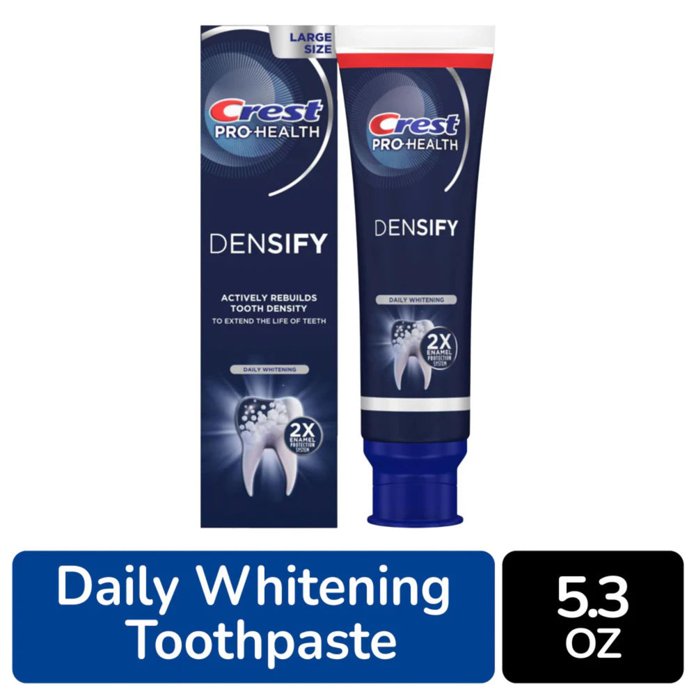 Mint flavor Crest Pro-Health Densify toothpaste branding icon