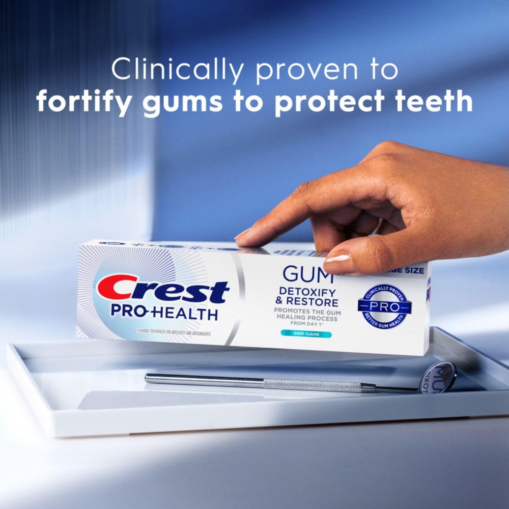 Crest Pro-Health enamel protection messaging on packaging