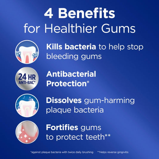 Three Crest Pro-Health Gum Detoxify toothpaste tubes together