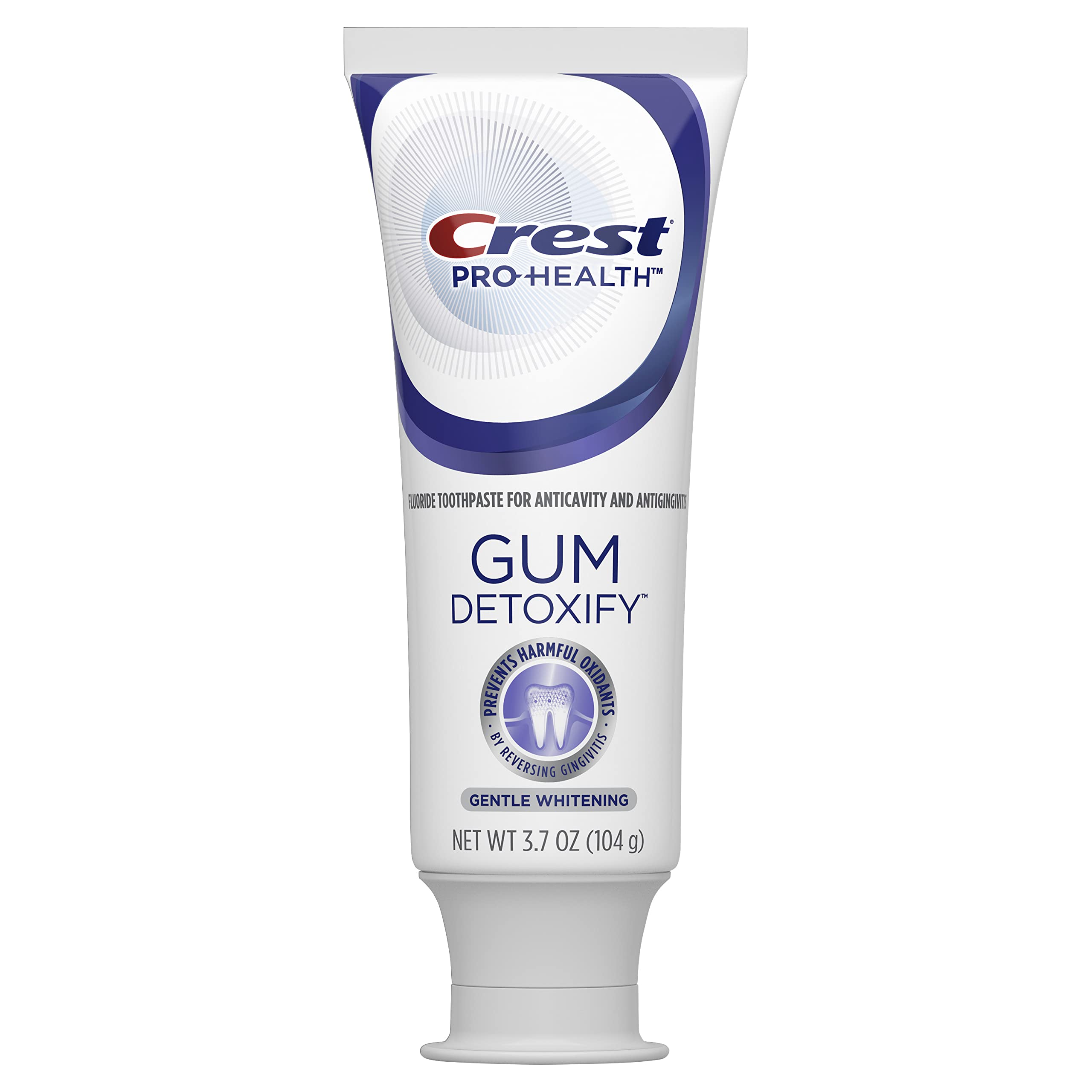 Packaging image showing Crest Pro-Health Gum Detoxify