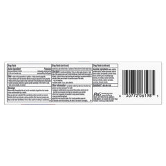 Close-up of Crest Pro-Health Gum & Sensitivity toothpaste tube