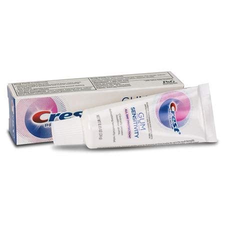 Pack of 8 Crest Pro Health Gum and Sensitivity toothpaste tubes in Soft Mint