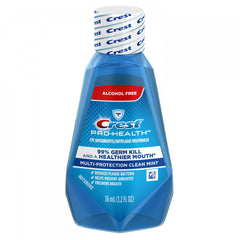 1.22 oz Crest Pro-Health travel-size bottle with Clean Mint label