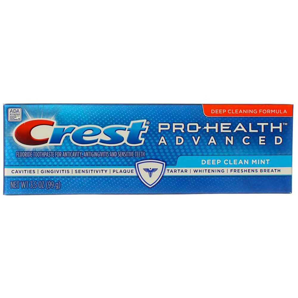 Whitening benefit visual for Crest Pro-Health toothpaste