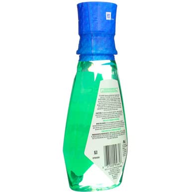 Nutritional information label on Crest Scope bottle