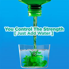 Palm-held Crest Scope Mouthwash concentrate bottle