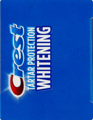 Graphic illustrating tartar blocker technology in Crest toothpaste.
