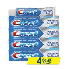 Crest Tartar Protection Whitening Cool Mint toothpaste tube front