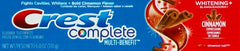 Concept image of Crest toothpaste showing fresh breath and bright smile