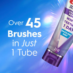Close-up of Crest 3DWhite Brilliance Deep Stain Remover toothpaste 2.1oz