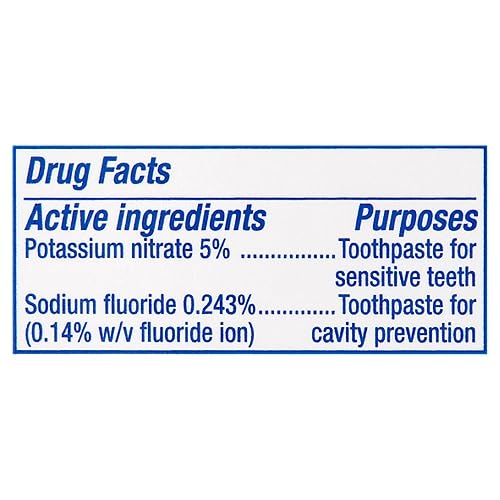 Crest toothpaste tube showing soothing mint flavor