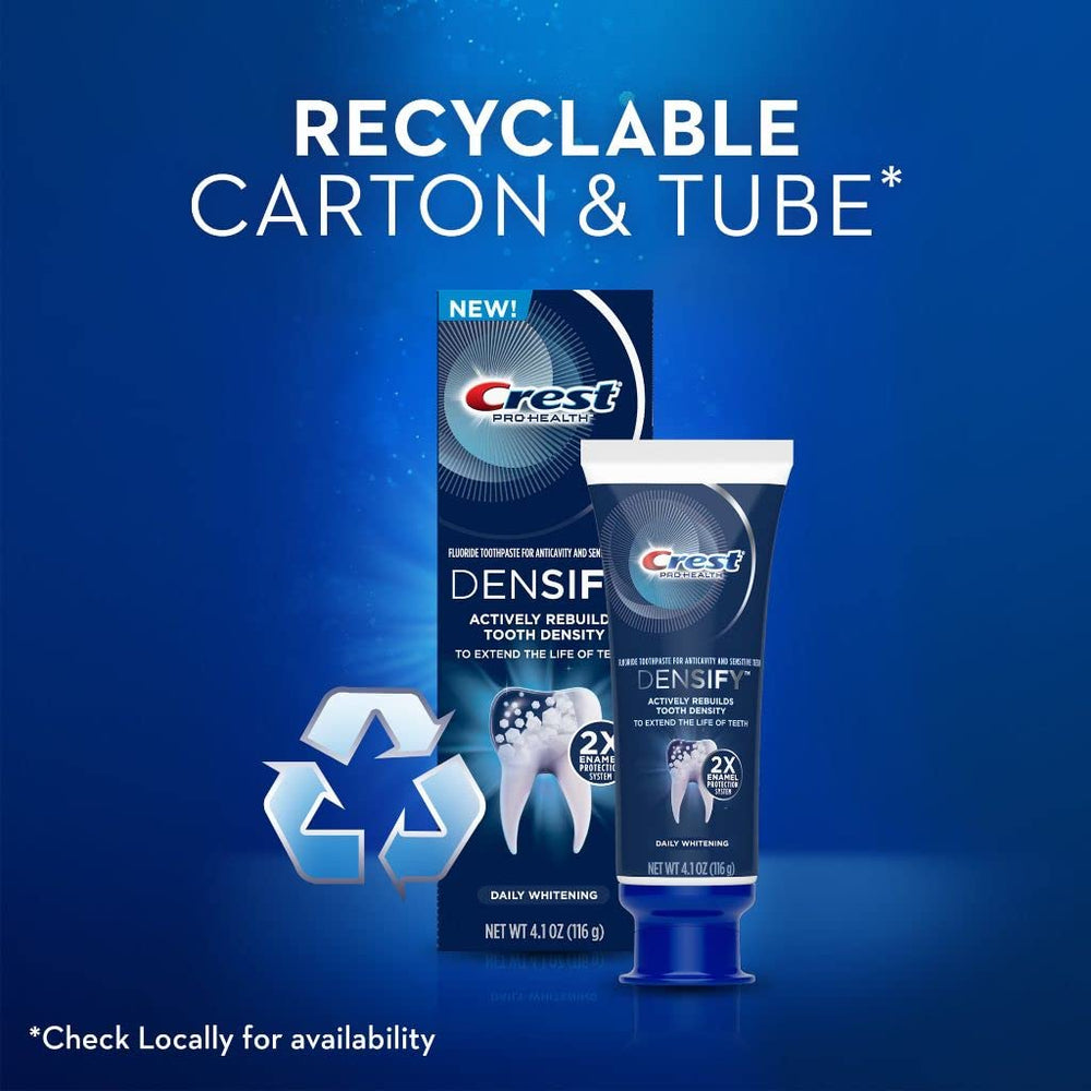 Texture of Crest Pro-Health Densify Daily Whitening Toothpaste