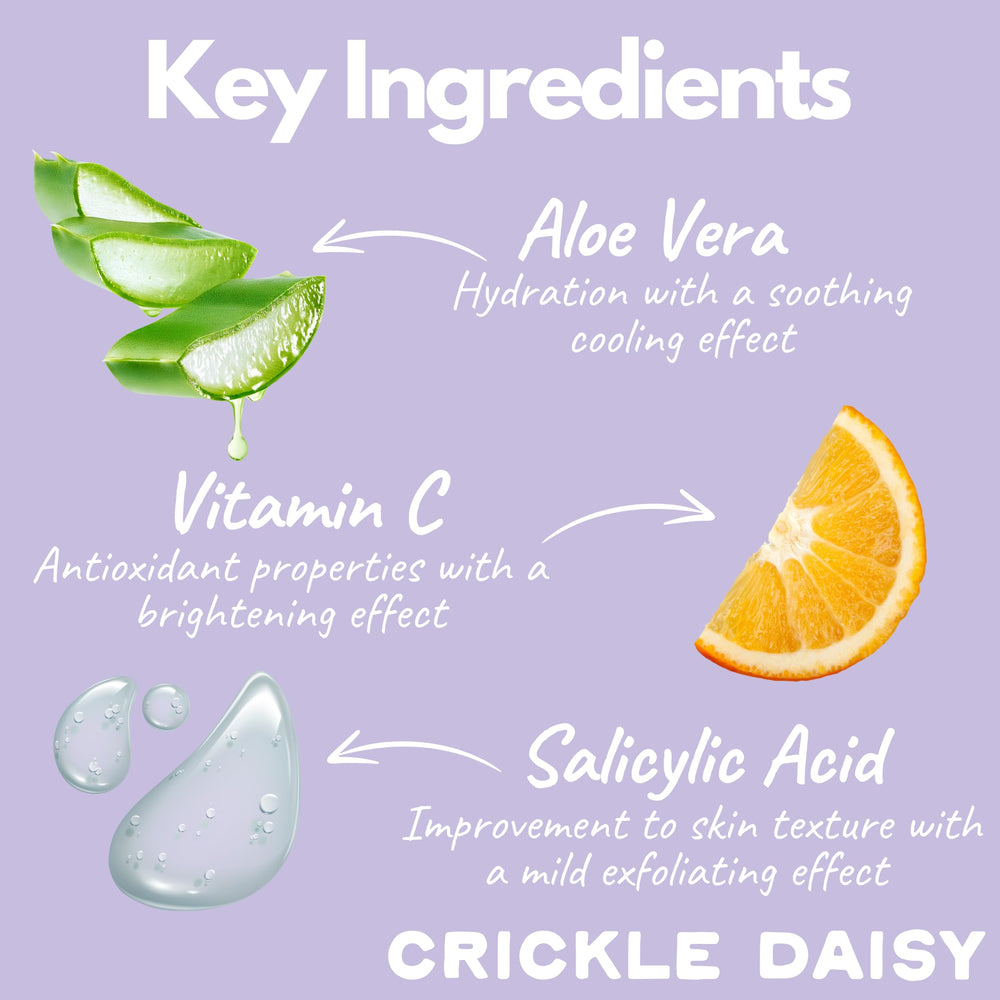 Crickle Daisy Sweet Dreams Lavender Pillow Mist on bed linens for soothing ambiance.