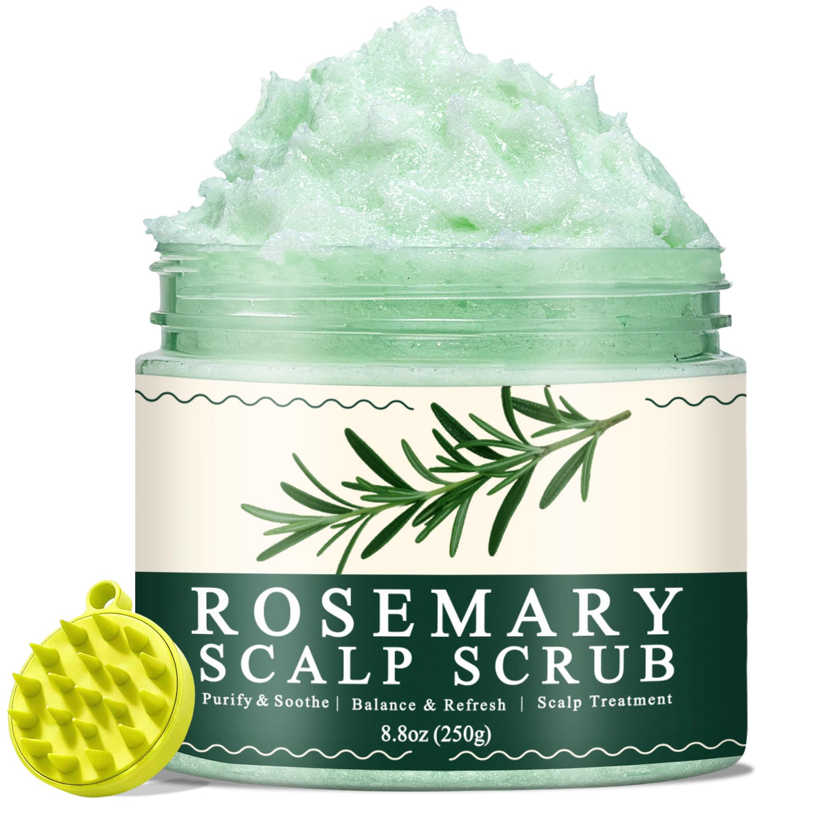 Criszenv Scalp Scrub bottle for easy application and refreshing cleanse.
