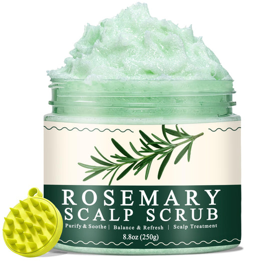 Criszenv Scalp Scrub bottle for easy application and refreshing cleanse.