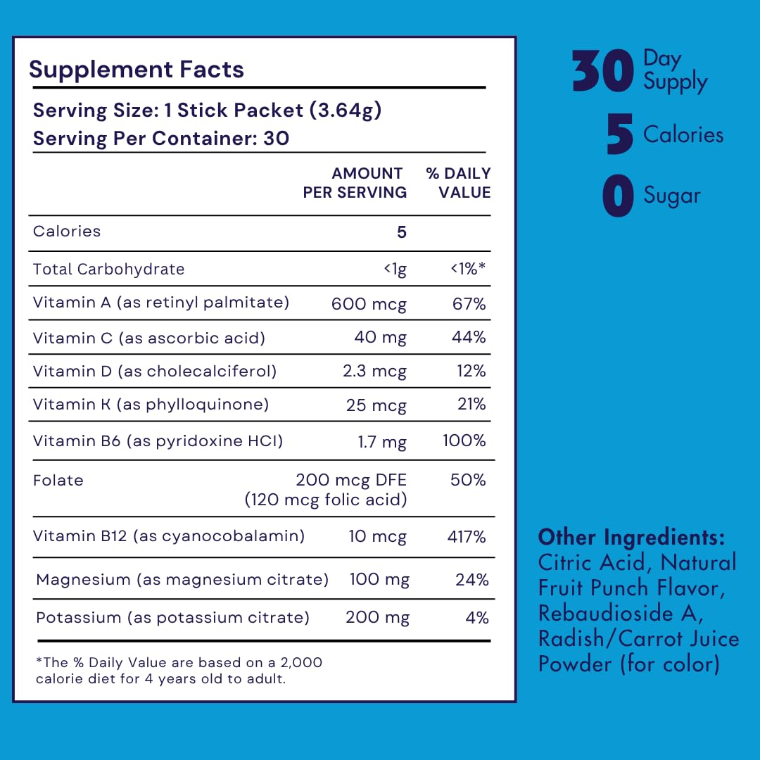 Nutrition facts and allergen-free claim on box