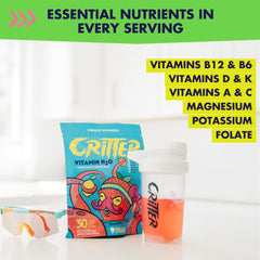 Ingredients: natural flavors and vegetable blend