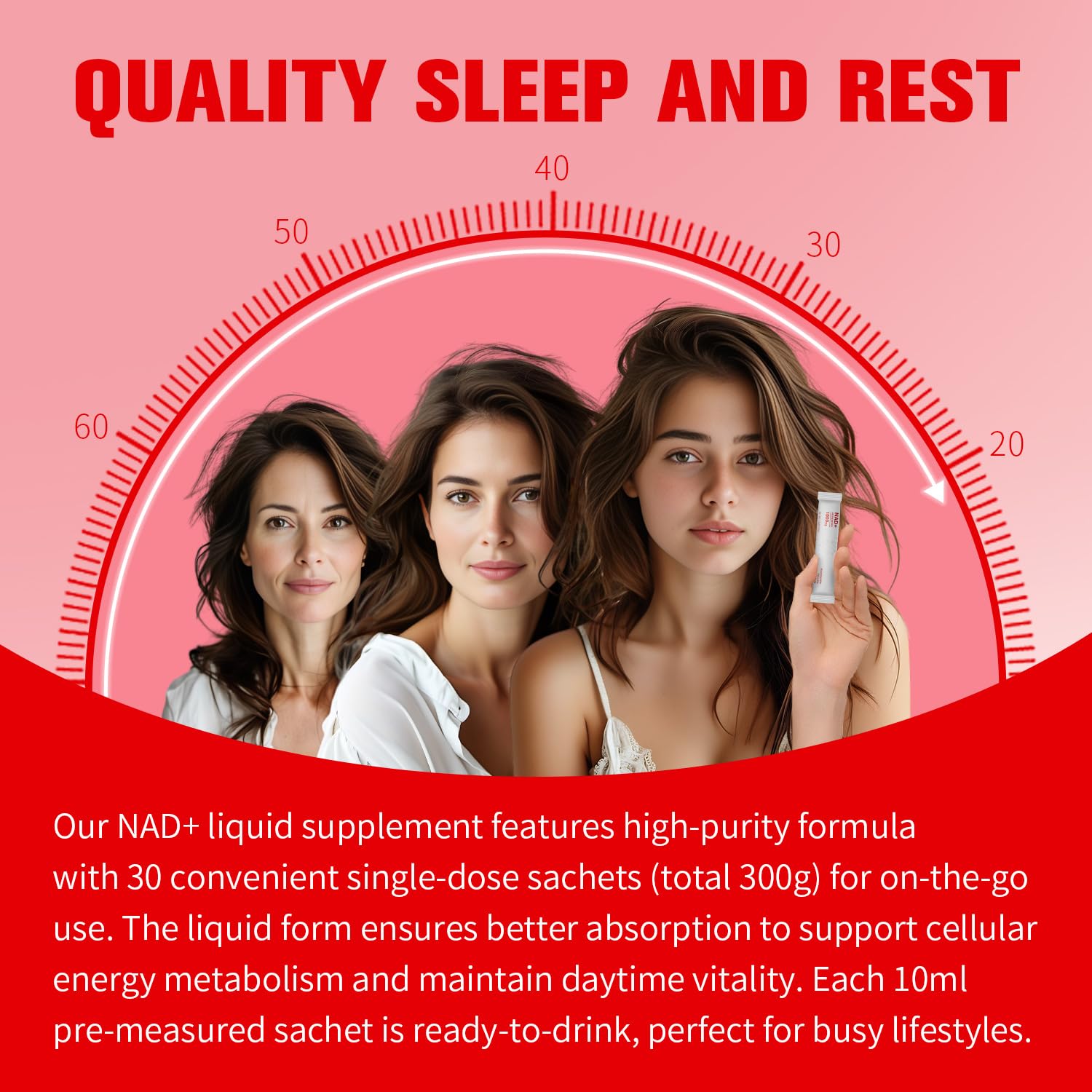 Active lifestyle scene representing daily energy and focus