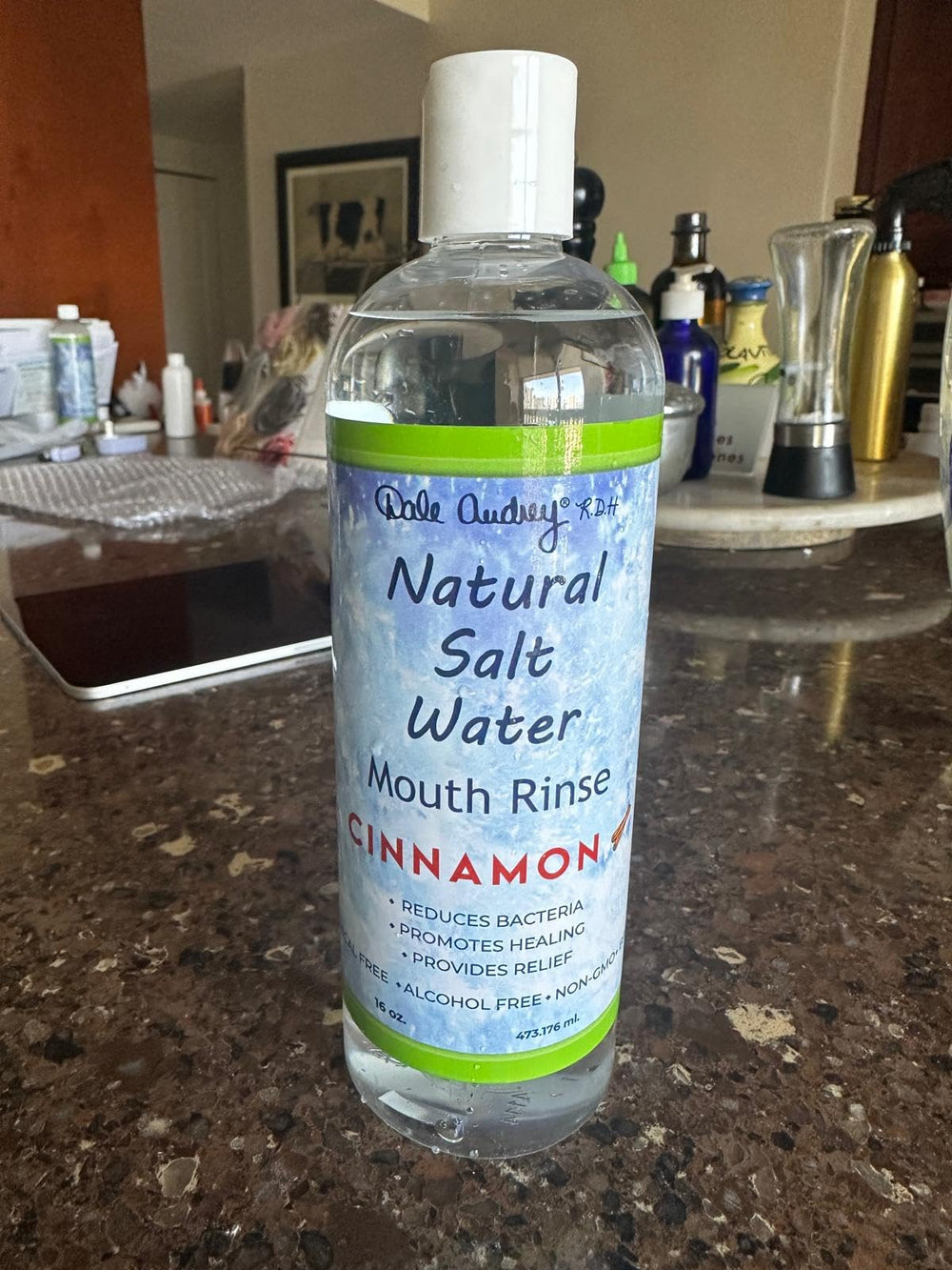 Cruelty-free, non-GMO mouthwash packaging