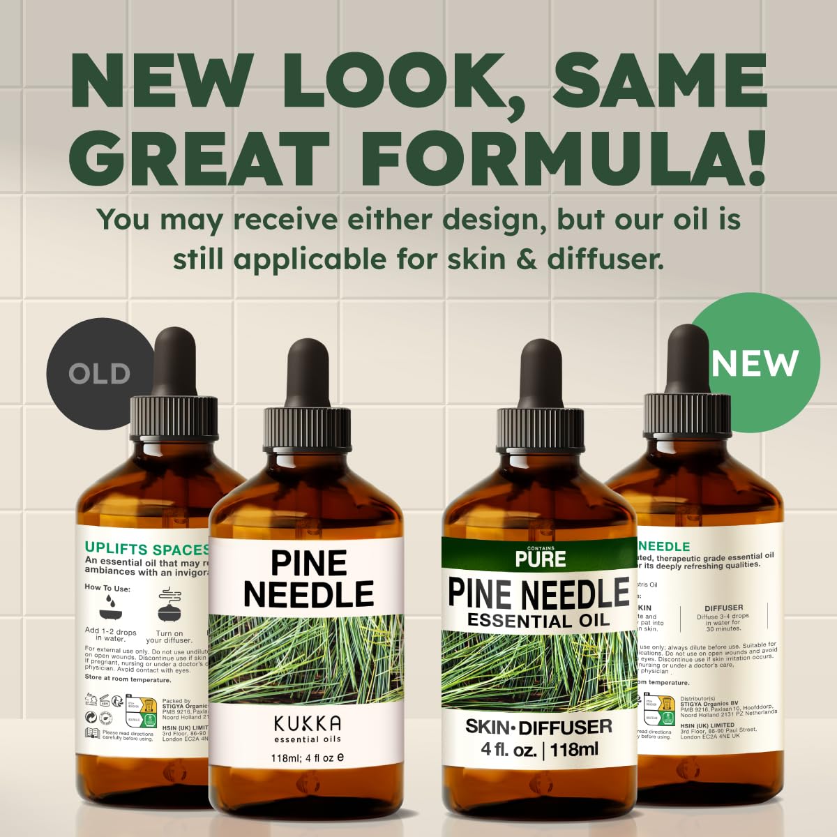 Cruelty-free non-GMO pine needle essential oil