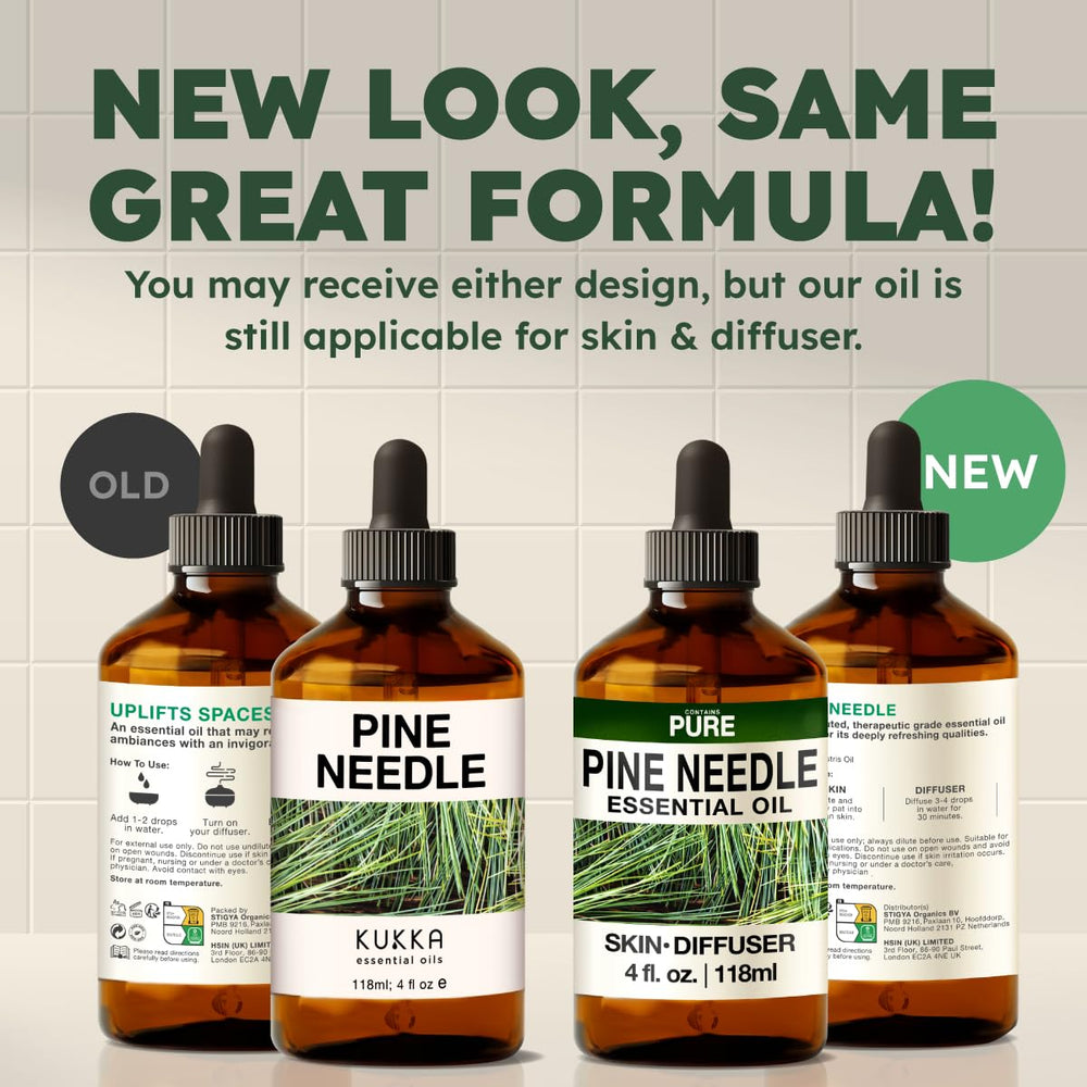 Cruelty-free non-GMO pine needle essential oil