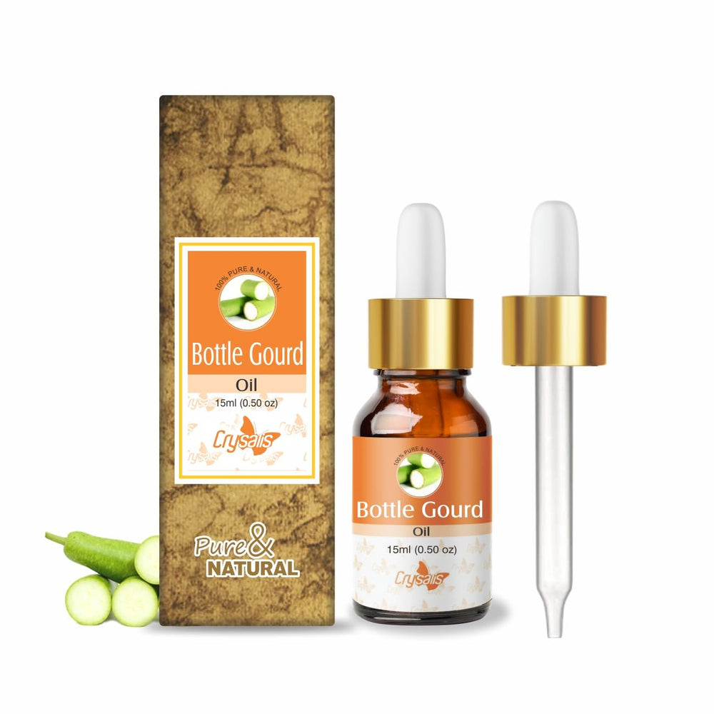 Crysalis Bottle Gourd Oil 15ml – lightweight base oil for skin and hair care.