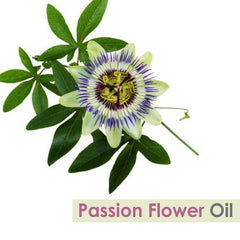 Crysalis Passion Flower Oil in a diffuser setup for floral aromatherapy.