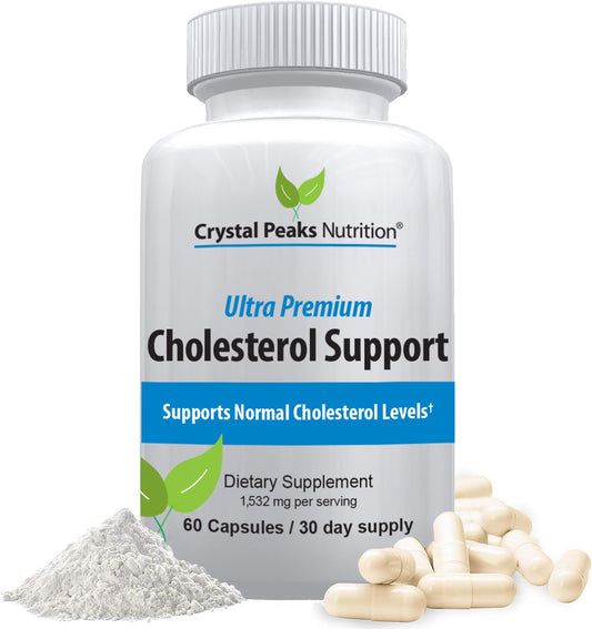 Crystal Peaks Nutrition Cholesterol Supplement bottle front view