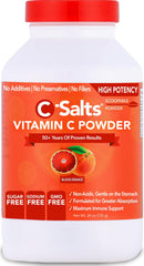 C-Salts Blood Orange Vitamin C powder tub ready for daily immune support.