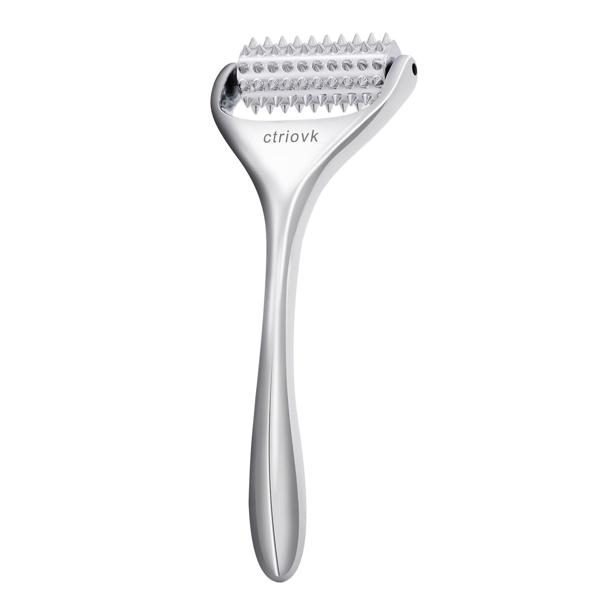 ctriovk Acupuncture Massage Roller - stainless steel handheld roller