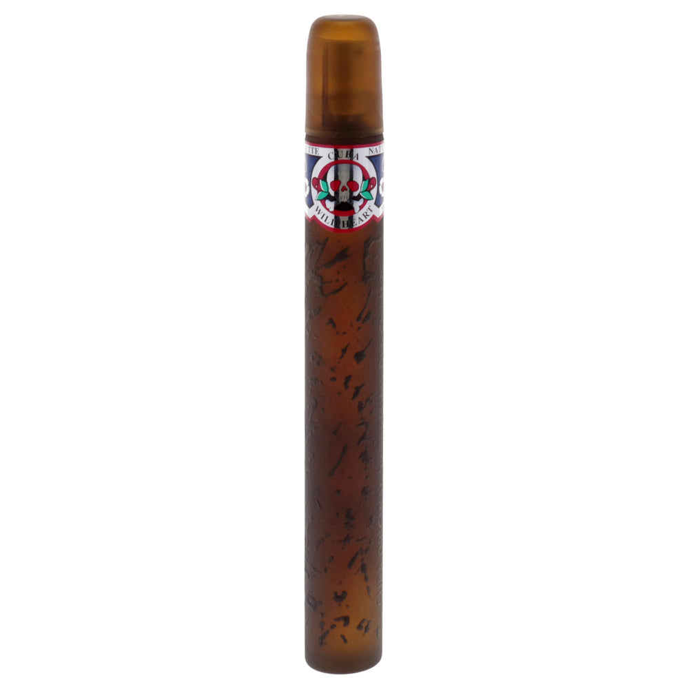 Cuba By Cuba For Men Edt Spray cap close-up highlighting portable design.
