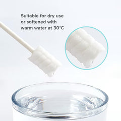 Durable paper handle of the tongue cleaner