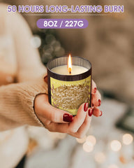 Sea Salt & Sage candle in a modern room decor setting