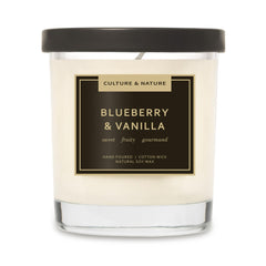 Main image of CULTURE & NATURE 7oz Soy Wax Candle in Blueberry & Vanilla