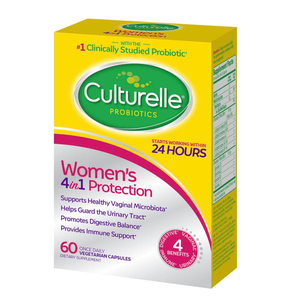 Ingredients listing for Culturelle Women’s Healthy Balance Probiotics