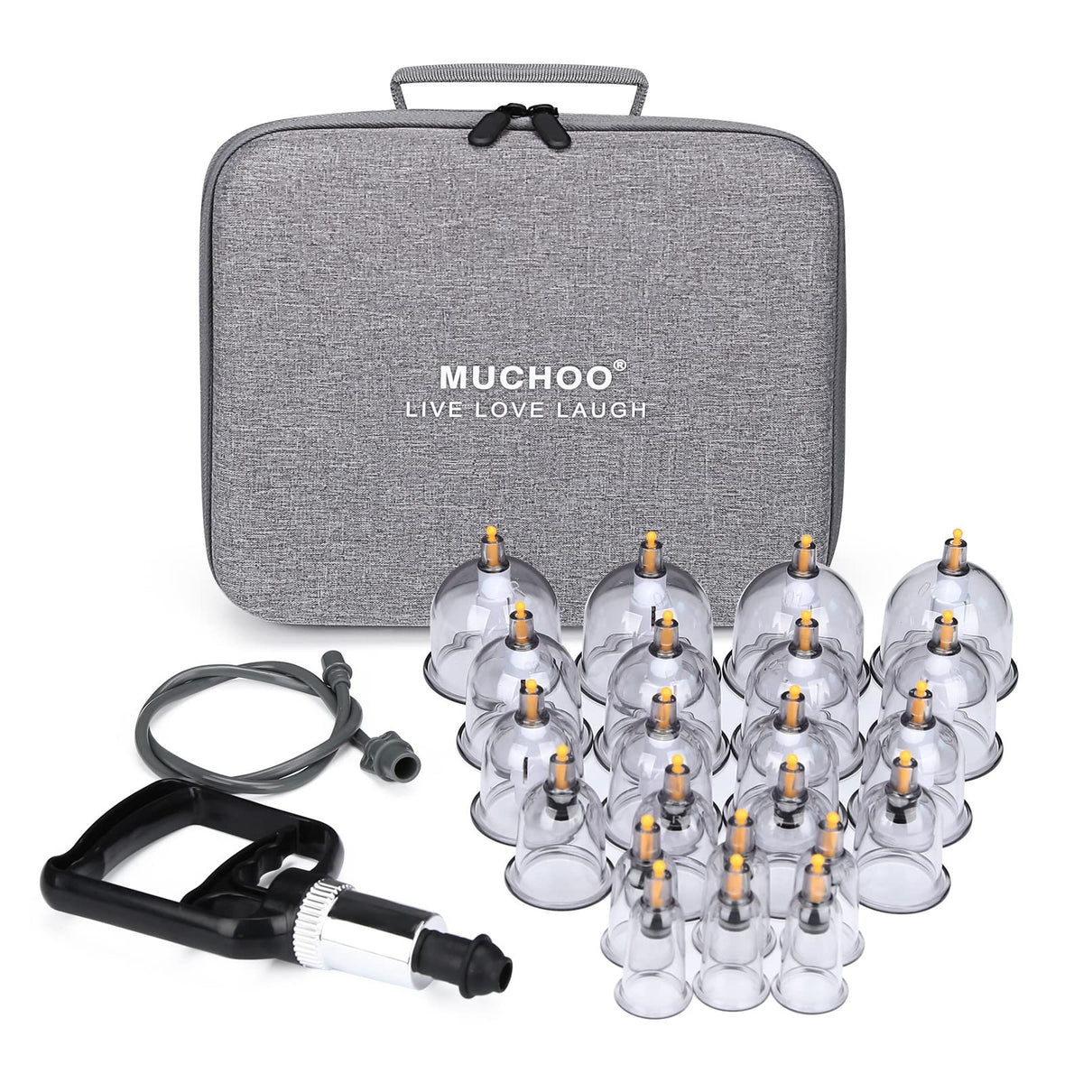 22-cup cupping set with travel case