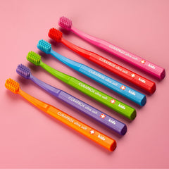 Travel-friendly blister pack for Curaprox Kids Toothbrush – international edition