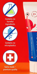 Safe to swallow and decay protection icons