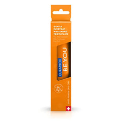 Peach Apricot toothpaste texture close-up