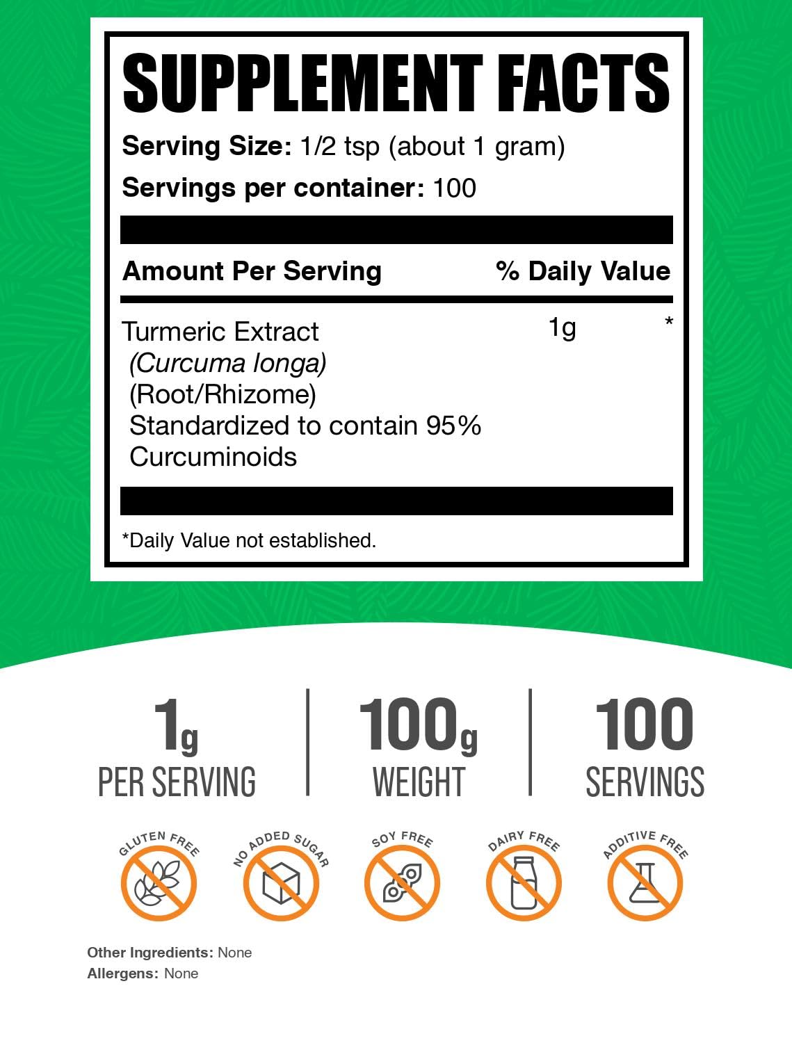 Curcumin turmeric powder supplements image