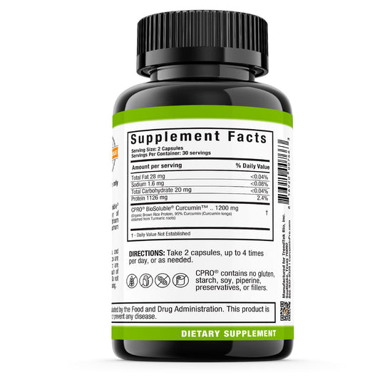 CurcuminPro 60-count packaging and bottle