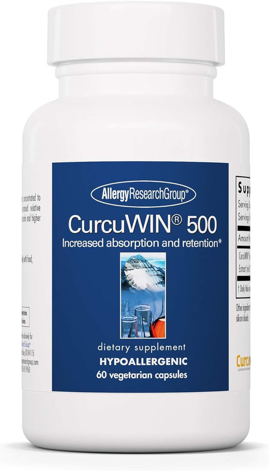 Allergy Research Group CurcuWIN 500 bottle