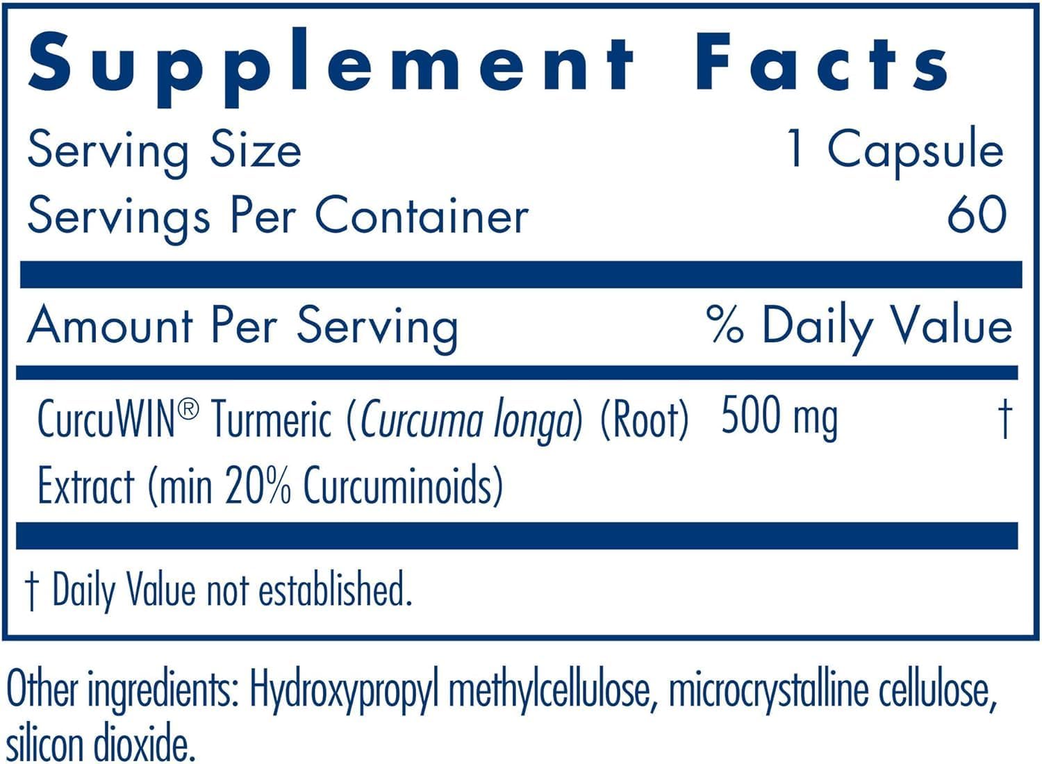 CurcuWIN 500 bottle with label