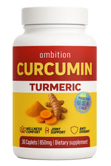 Curcuyin Turmeric Curcumin 880mg bottle - 30 caplets