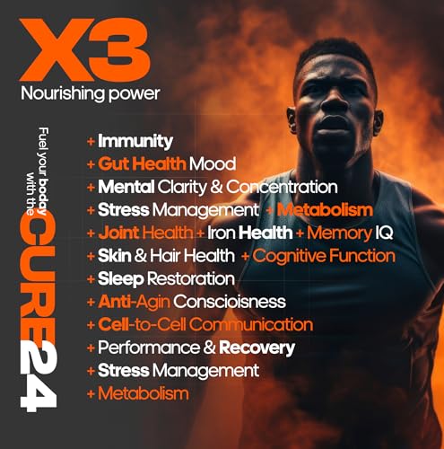 Probiotics and prebiotics in Cure24 X3 formula