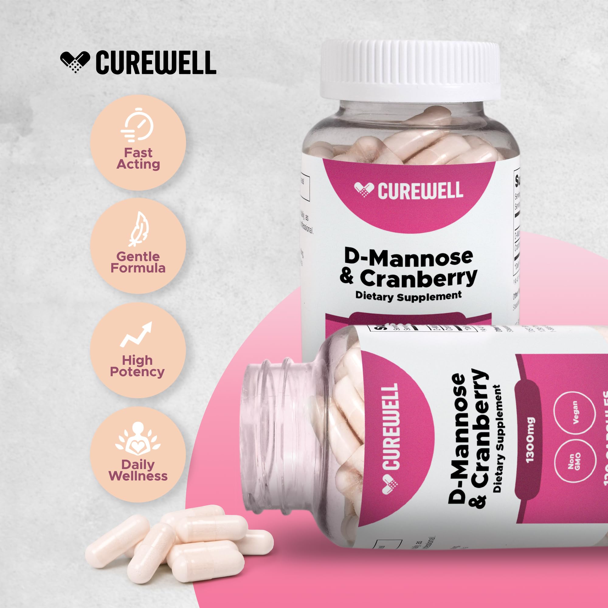 Close-up of capsules showing vegan capsules
