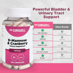 Graphic highlighting 1300mg per serving and 120 capsules