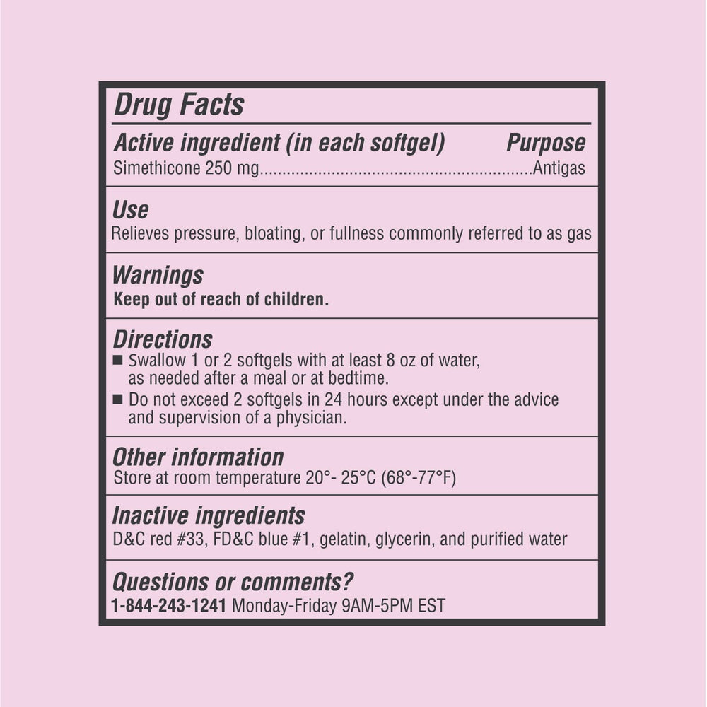 Curist adult taking a softgel with water for practical use