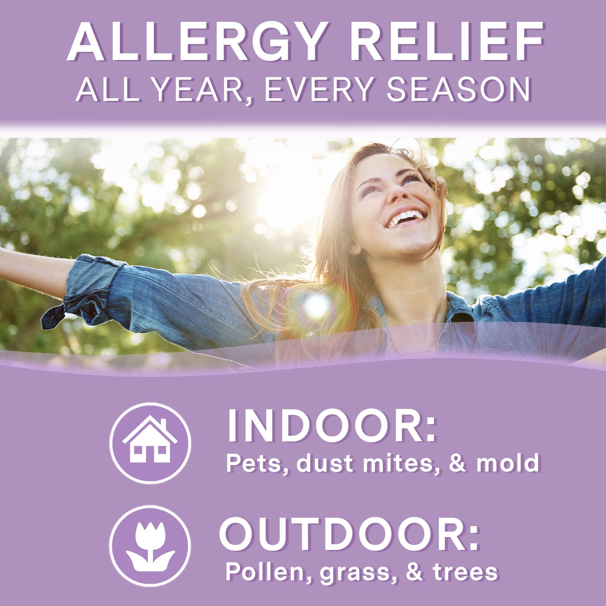 Curist Fexofenadine 180mg tablets close-up for 24-hour relief.