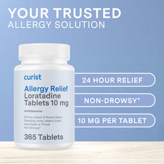 Curist Loratadine 10mg ideal for outdoor allergy moments.